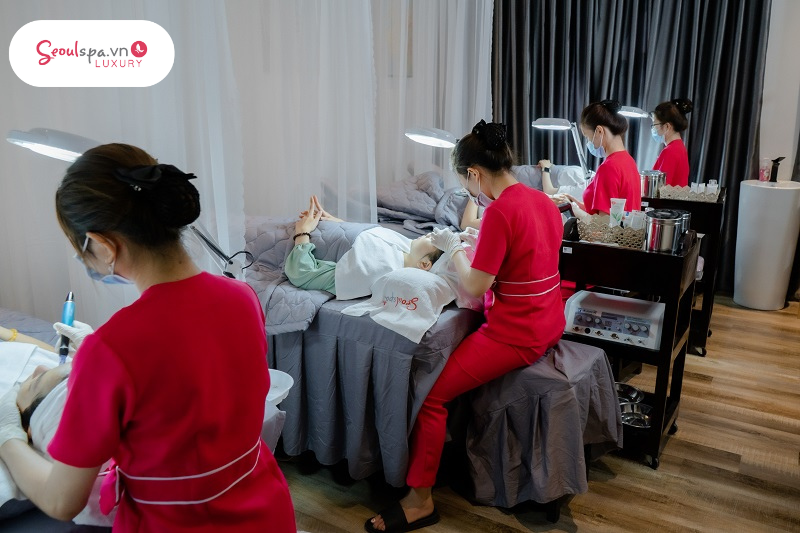 Quá trình điều trị da lâu năm tại Seoul Luxury