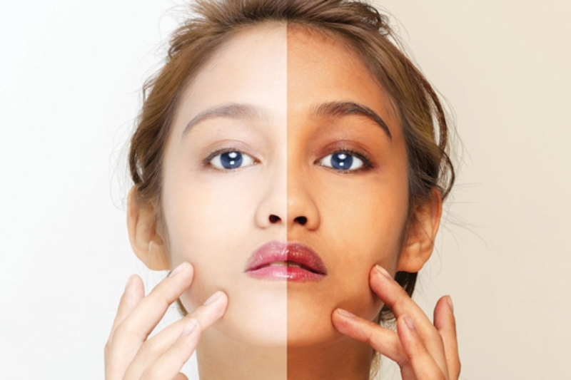 Chia sẻ đáp án da ngăm đen phun môi màu gì cho sáng da?