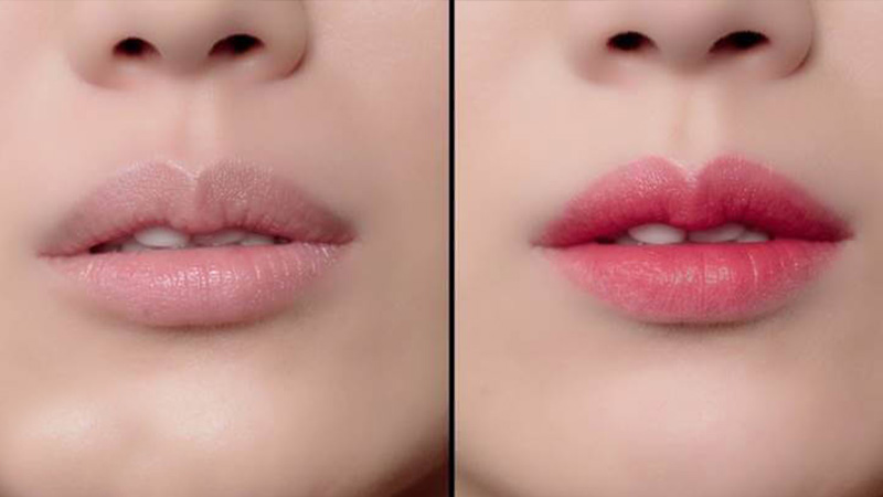 Tùy cơ địa, thời gian lên màu môi khác nhau ở mỗi người