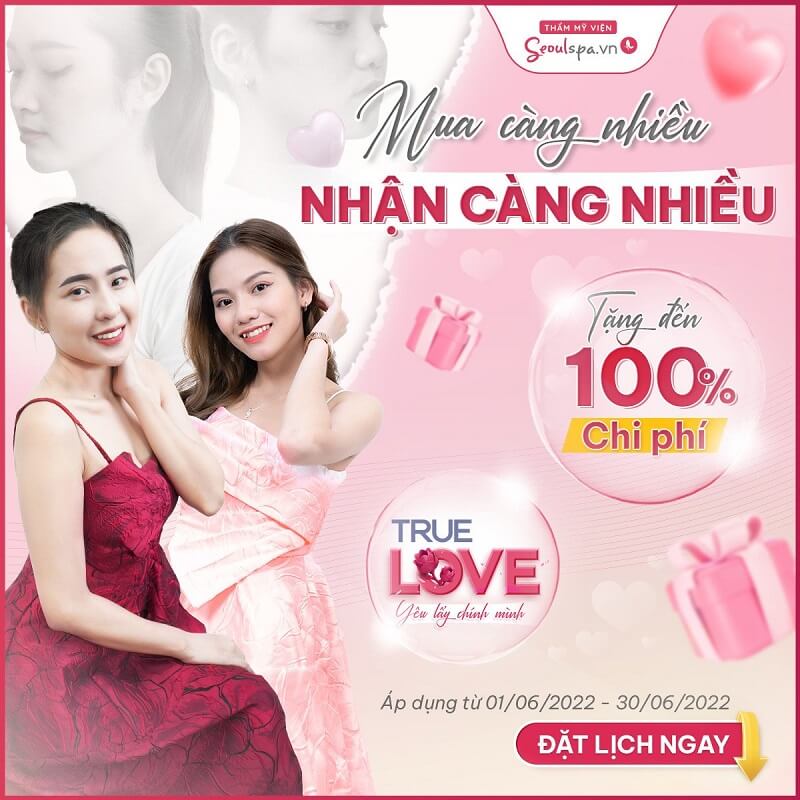 Mỗi tháng Seoul Spa đều có những chương trình ưu đãi cực sốc giúp khách hàng giảm chi phí làm đẹp nhưng chất lượng dịch vụ vẫn không đổi