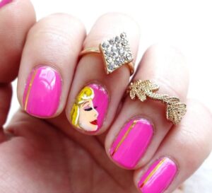 17 mẫu nail hoạt hình đơn giản và dễ thương nhất cho nàng 23 Mẫu nail hoạt hình Spirited Away độc đáo, ấn tượng