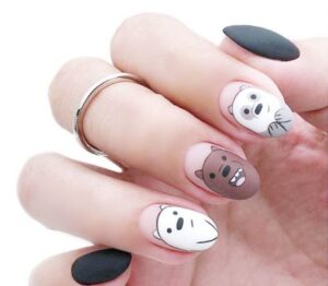 17 mẫu nail hoạt hình đơn giản và dễ thương nhất cho nàng 31 Mẫu nail hoạt hình Pokemon độc đáo, ấn tượng