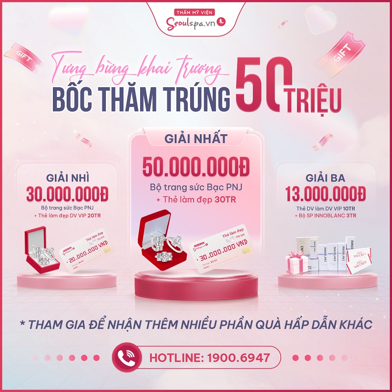 Hệ thống giải thưởng cực khủng của chương trình bốc thăm may mắn