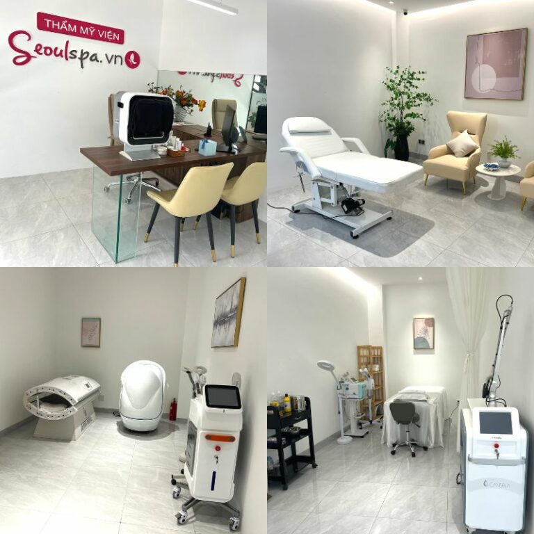 Trang thiết bị công nghệ tắm trắng phi thuyền được đầu tư rất mạnh mẽ tại Seoul Spa Biên Hòa