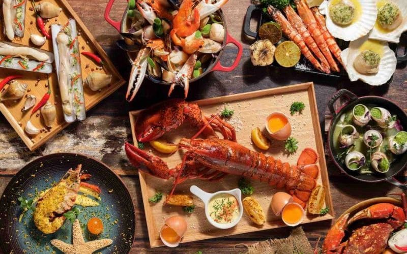 Hải sản dễ làm vết thương sau nâng mũi sưng, mưng mủ