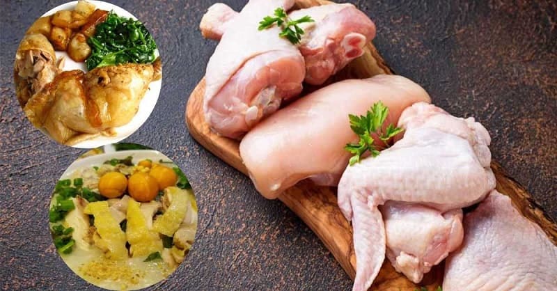 Sau khi cắt mí mắt, bạn nên kiêng thịt gà từ 2 tuần - 1 tháng