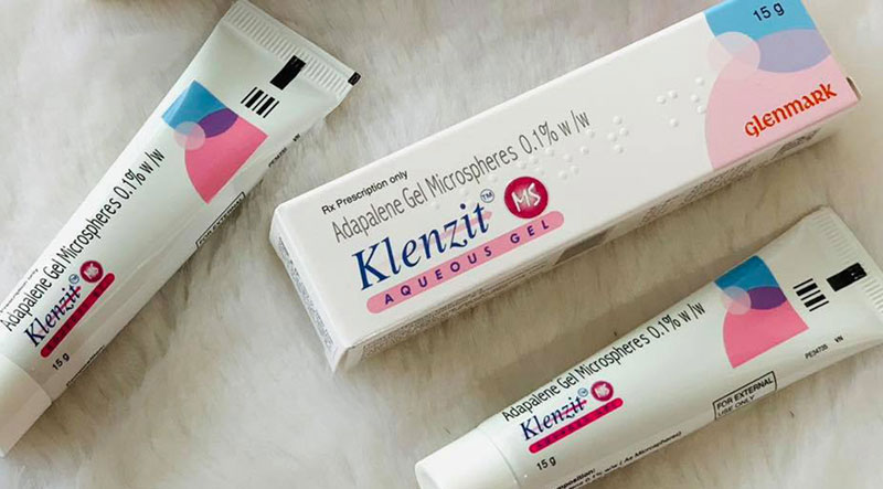 Trị mụn chai bằng gel Klenzit MS hiệu quả
