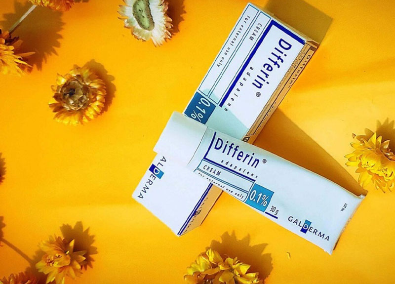 Điều trị mụn chai cứng với thuốc Differin 0.1% hiệu quả