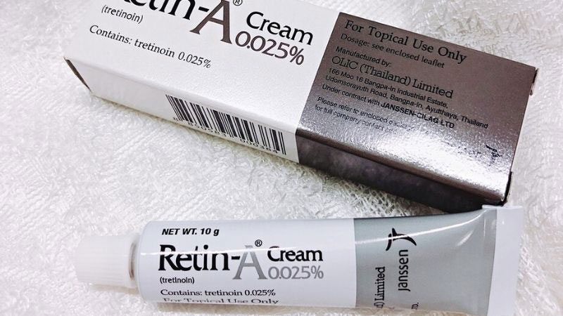 Retin-A là một sản phẩm từ Nga giúp kháng viêm, trị mụn hiệu quả