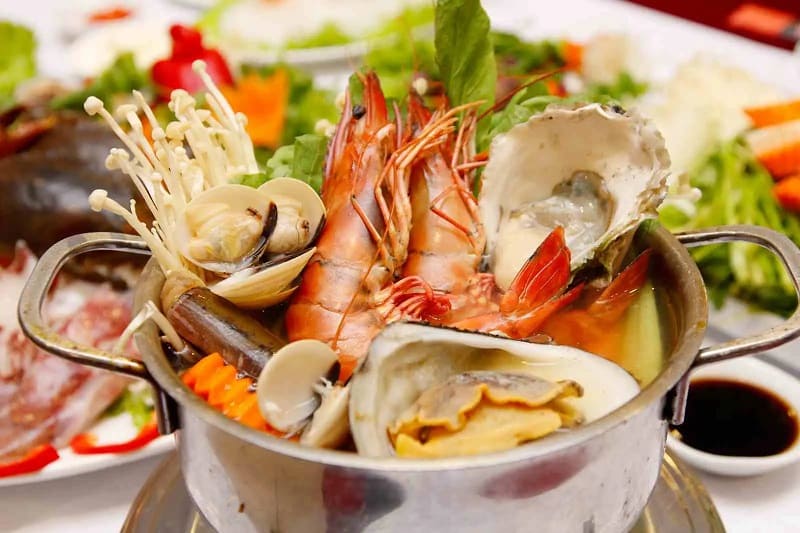 Hải sản có thể gây kích ứng cho vết thương hở