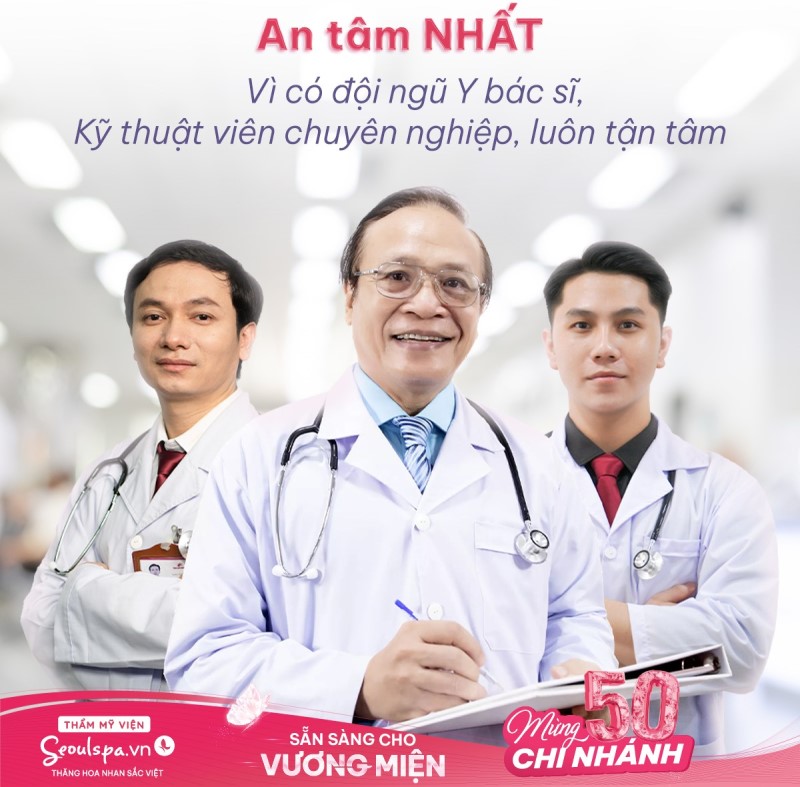 Đội ngũ bác sĩ, chuyên gia giỏi, luôn tận tâm chăm sóc khách hàng