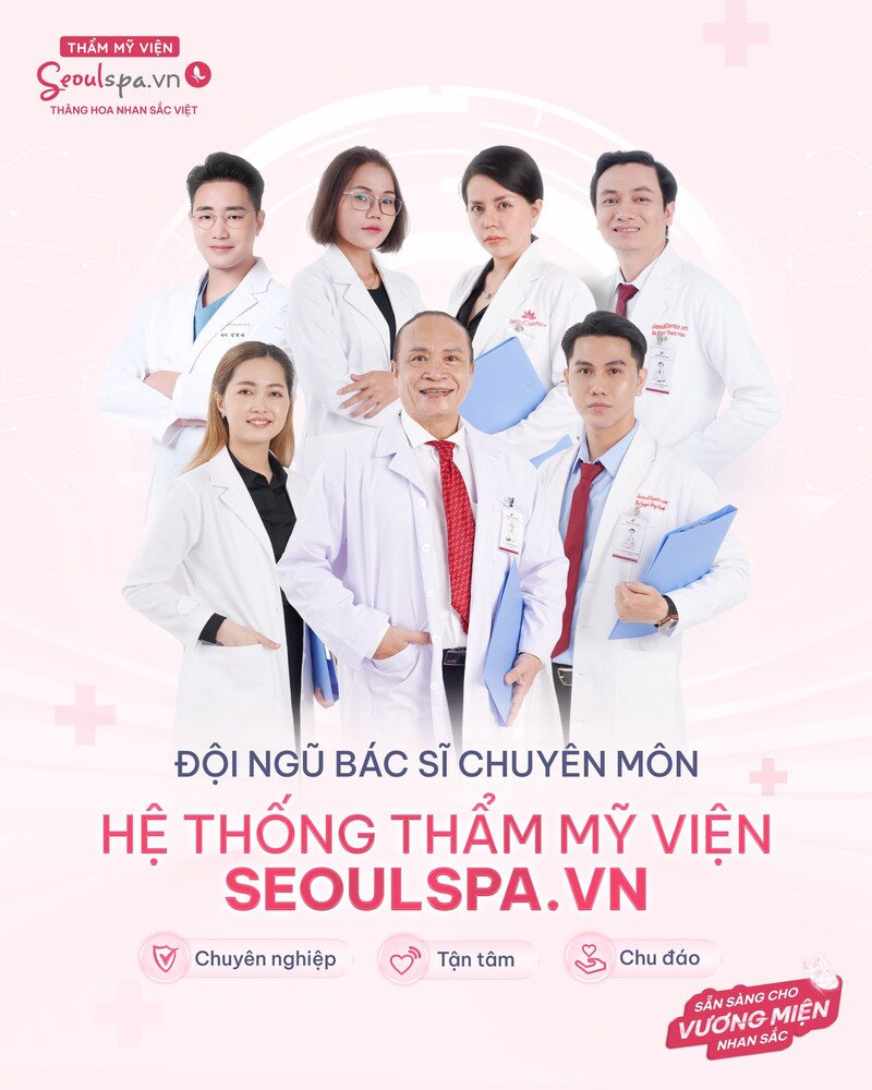 Đội ngũ bác sĩ, kỹ thuật viên có trình độ chuyên môn cao tại TMV SeoulSpa.Vn