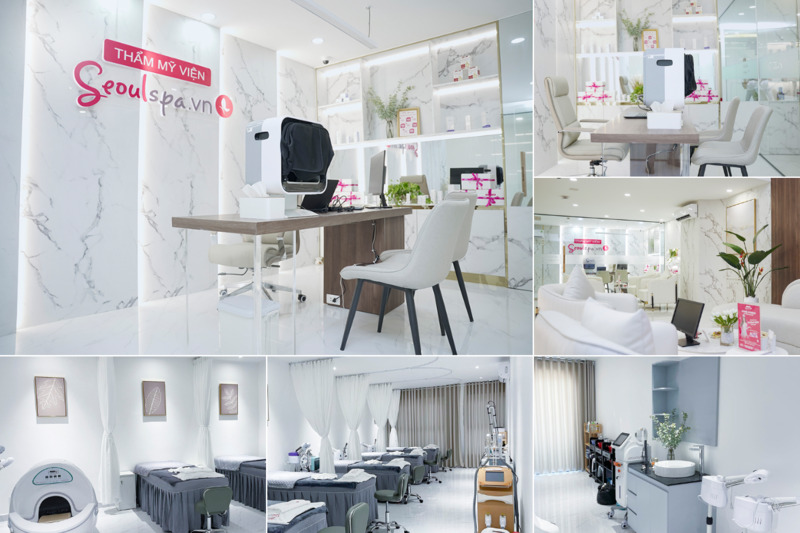 Cơ sở vật chất hiện đại tại Thẩm mỹ viện SeoulSpa.Vn