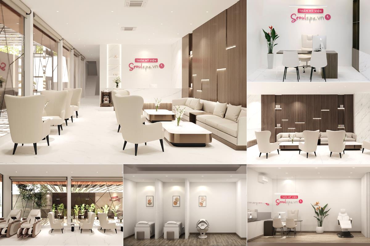 Không gian làm đẹp tại SeoulSpa.Vn đẳng cấp chuẩn 5 sao với đầy đủ tiện nghi vượt trội