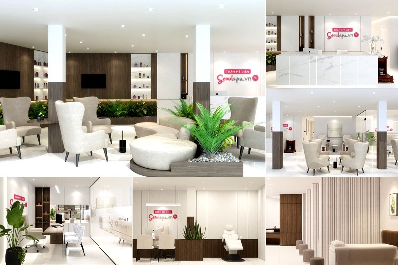 Không gian hiện đại, sang trọng bên trong Thẩm mỹ viện SeoulSpa.Vn Bạc Liêu