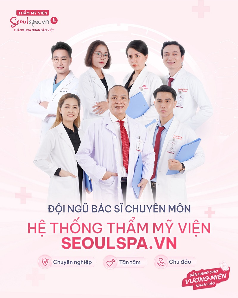 Dịch vụ tại SeoulSpa.Vn được chuyên gia trên 10 năm kinh nghiệm thực hiện