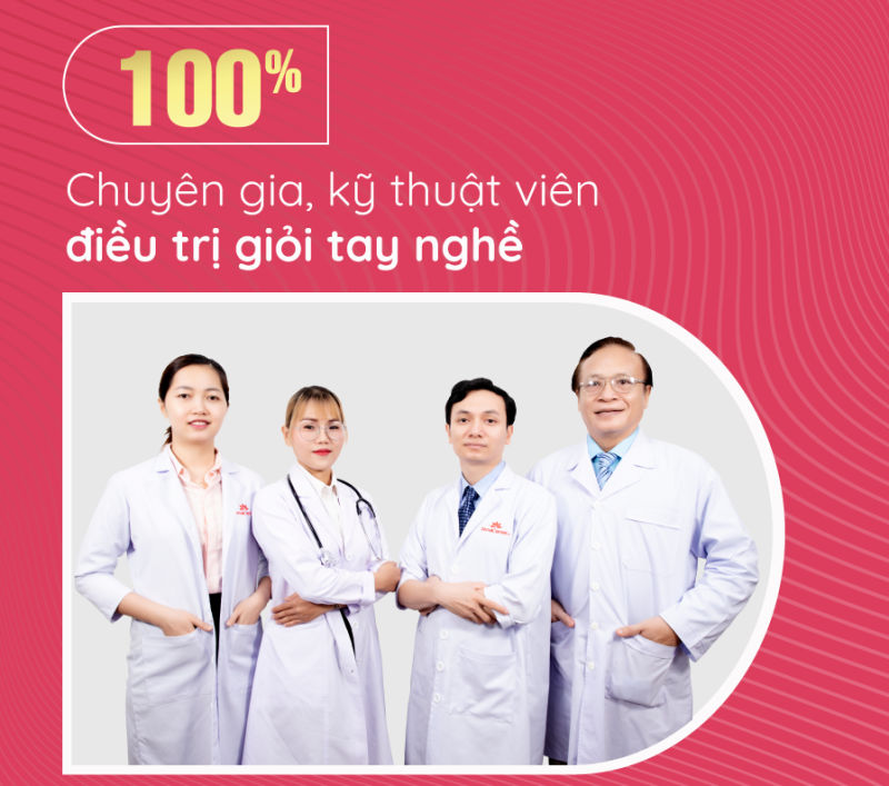 Bác sĩ giỏi trực tiếp thăm khám và điều trị