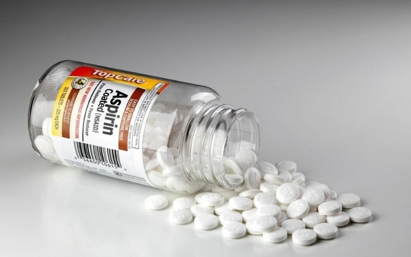 Aspirin mang lại hiệu quả kháng viêm, giảm đau nhức