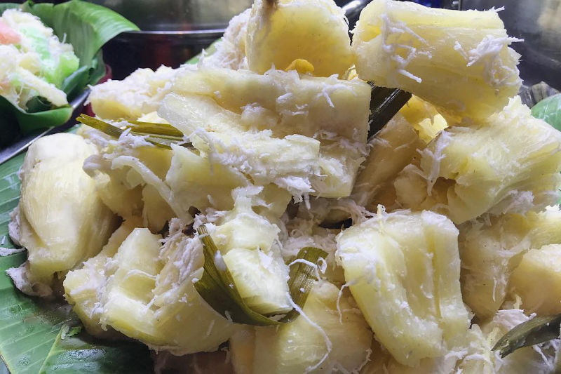 Khoai mì nấu với nước cốt dừa cho mùi thơm hấp dẫn