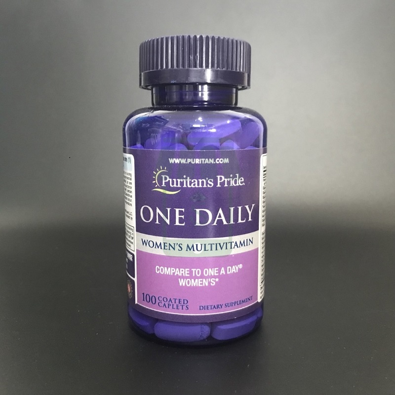 Viên uống Puritan’s Pride One Daily Women’s Multivitamin sở hữu nhiều thành phần tốt cho sức khỏe phụ nữ