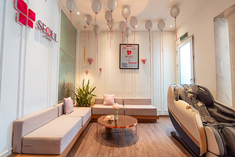 Không gian các phòng làm đẹp tại SeoulSpa.Vn sang trọng và hiện đại