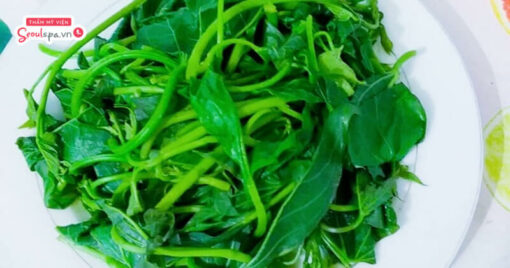 Xăm môi có được ăn rau lang được không? Kiêng bao lâu?