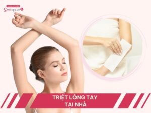 Triệt lông tay tại nhà