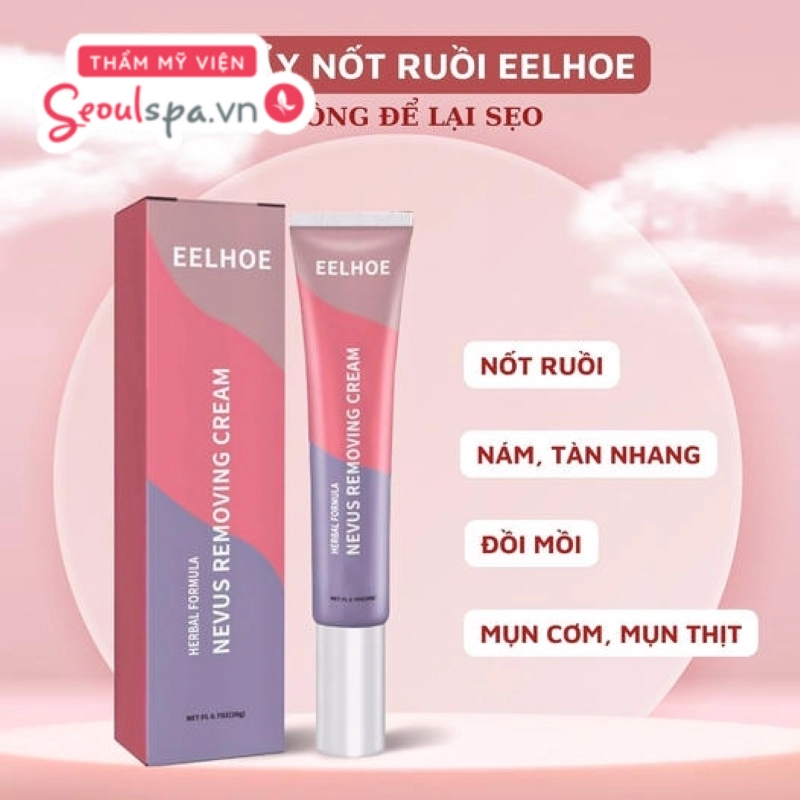 EELHOE là gel tẩy nốt ruồi và hỗ trợ làm mờ nám, tàn nhang và đồi mồi trên da một cách hiệu quả