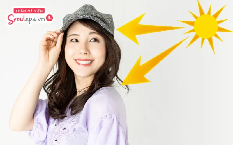 Bảo vệ da toàn diện khỏi các tác động tiêu cực từ ánh nắng mặt trời sẽ giúp giảm kích ứng da hiệu quả sau triệt lông
