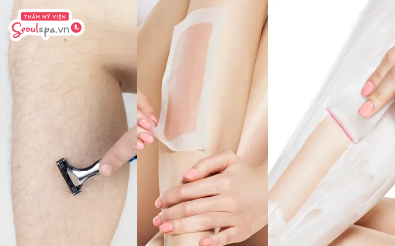 Cạo, wax, tẩy lông và sử dụng máy triệt lông mini tại nhà là một trong những cách sử dụng dụng cụ loại bỏ lông hiệu quả