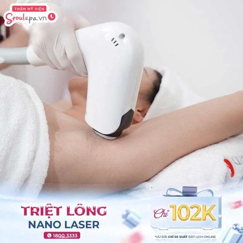 Thực hiện triệt lông trong chương trình khuyến mãi giúp khách hàng trải nghiệm nhiều ưu đãi hấp dẫn về giá