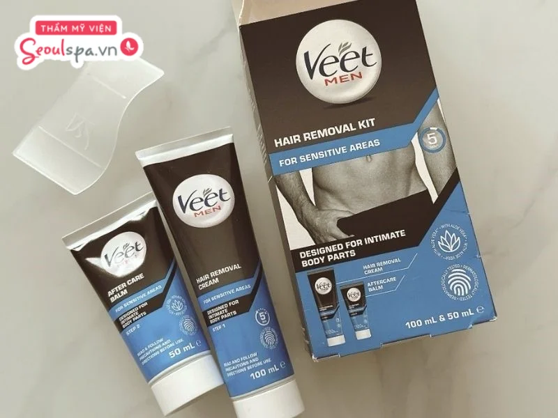 Sử dụng kem tẩy lông vùng kín chuyên dụng cho nam giới là một trong những cách loại bỏ lông hiệu quả được ưa chuộng