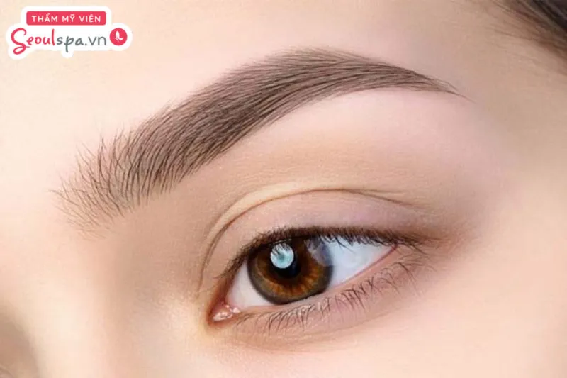 Màu mực sau phun nano thường đem lại hiệu ứng tự nhiên, mềm mại và vô cùng tự nhiên