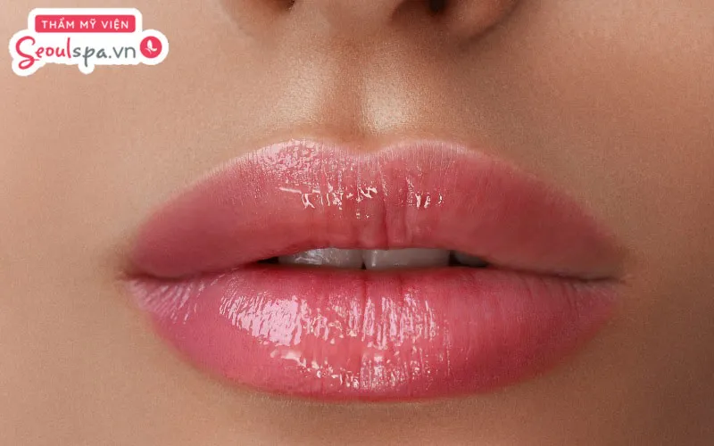 Theo khảo sát thị trường, phun môi phủ bóng Collagen hiện có mức giá dao động từ 5 - 7 triệu đồng