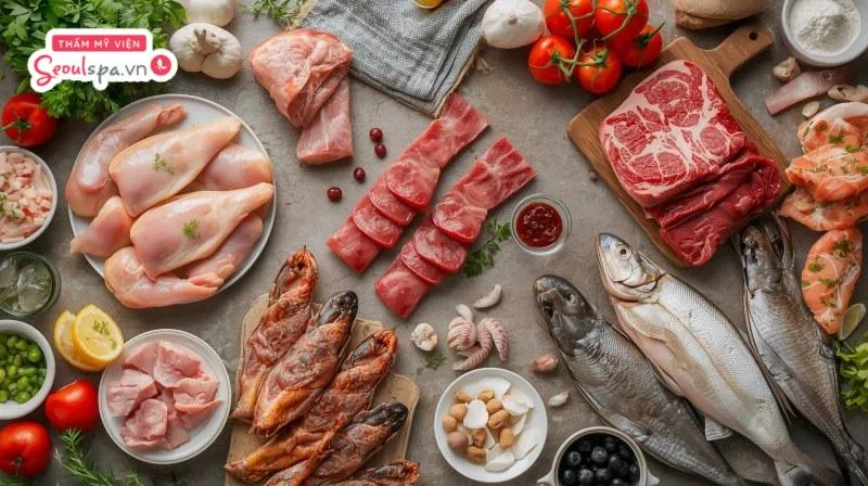 Việc kiêng cữ thịt bò, gà và các loại hải sản sau phun xăm có thể gây mất cân bằng dinh dưỡng và ảnh hưởng thai nhi