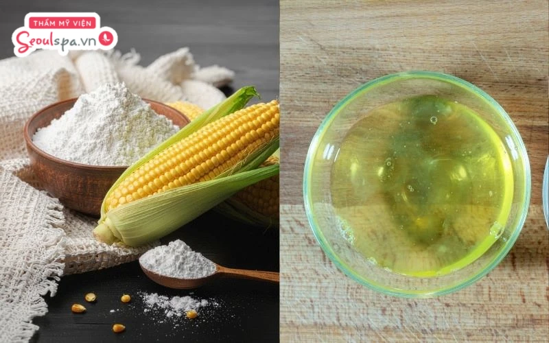 Kết hợp bột bắp với lòng trắng trứng gà là cách triệt lông mặt tại nhà được đánh giá cao về tính an toàn và hiệu quả