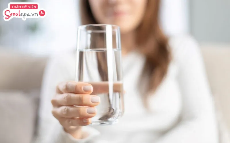 Không uống đủ 2 lít nước lọc mỗi ngày có thể khiến môi khô ráp và tiềm ẩn nguy cơ chảy máu