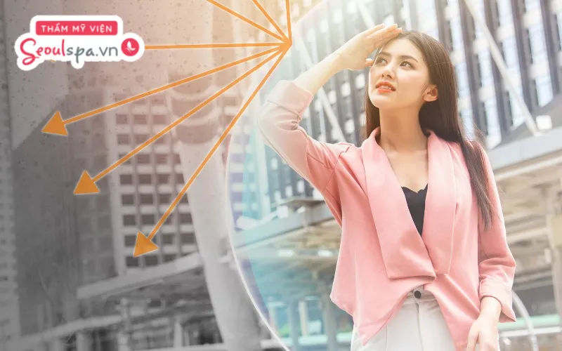 Bảo vệ da khỏi ánh nắng mặt trời và các tác động tiêu cực từ tia UV vì dễ gây gia tăng sắc tố và kích ứng da