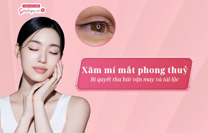 Xăm mí mắt phong thuỷ là gì? Bí quyết thu hút vận may và tài lộc