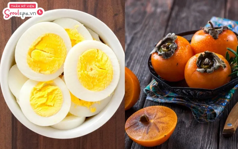 Ăn trứng hoặc quả hồng với thời gian quá gần trước khi ăn khoai lang có thể tiềm ẩn nhiều nguy cơ tắc nghẽn dạ dày