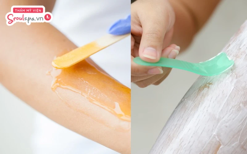 Sử dụng sáp wax hoặc kem tẩy lông đúng cách có thể giúp loại bỏ lông tận gốc một cách an toàn và hiệu quả
