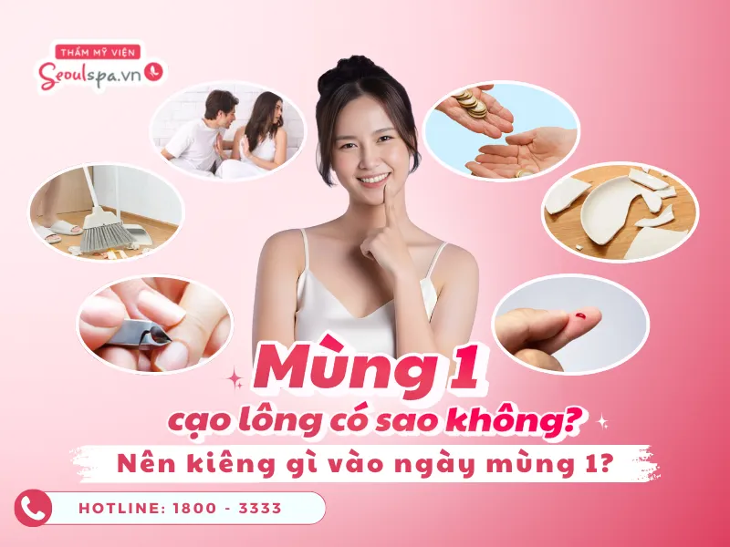 Mùng 1 cạo lông có sao không