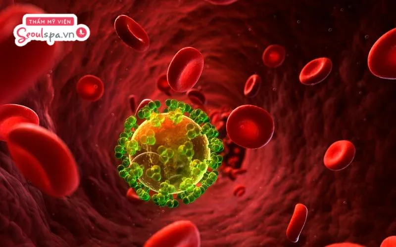 Bệnh nhân đang mắc các bệnh truyền nhiễm về máu không nên thực hiện phun xăm chân mày vì dễ tiềm ẩn nguy cơ lây nhiễm chéo