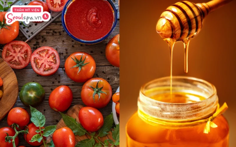 Kết hợp cà chua và mật ong đúng cách có thể đem lại hiệu quả làm rụng lông ria mép an toàn tại nhà
