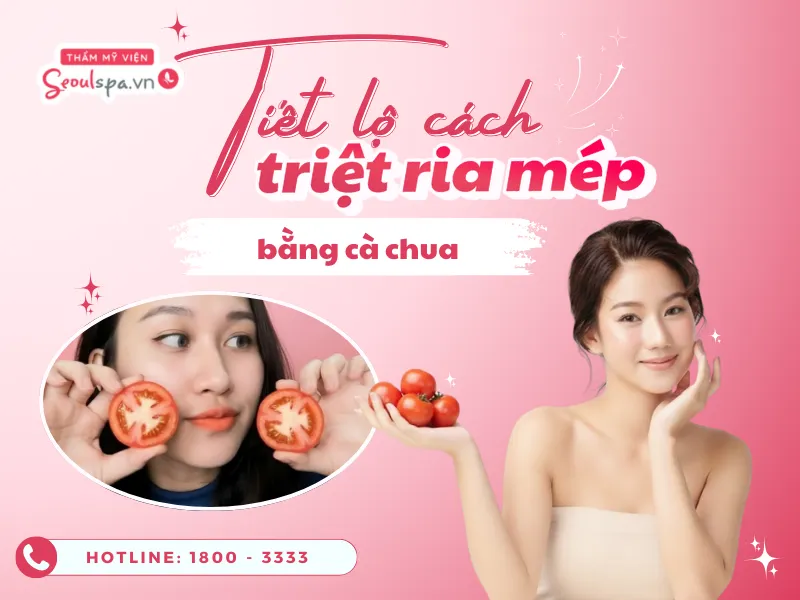Triệt ria mép bằng cà chua