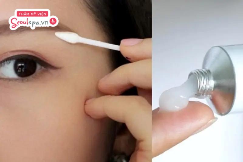 Thoa thuốc mỡ sau phun xăm chân mày không chỉ giúp đẩy nhanh quá trình tái tạo da mà còn ngăn ngừa nguy cơ viêm nhiễm