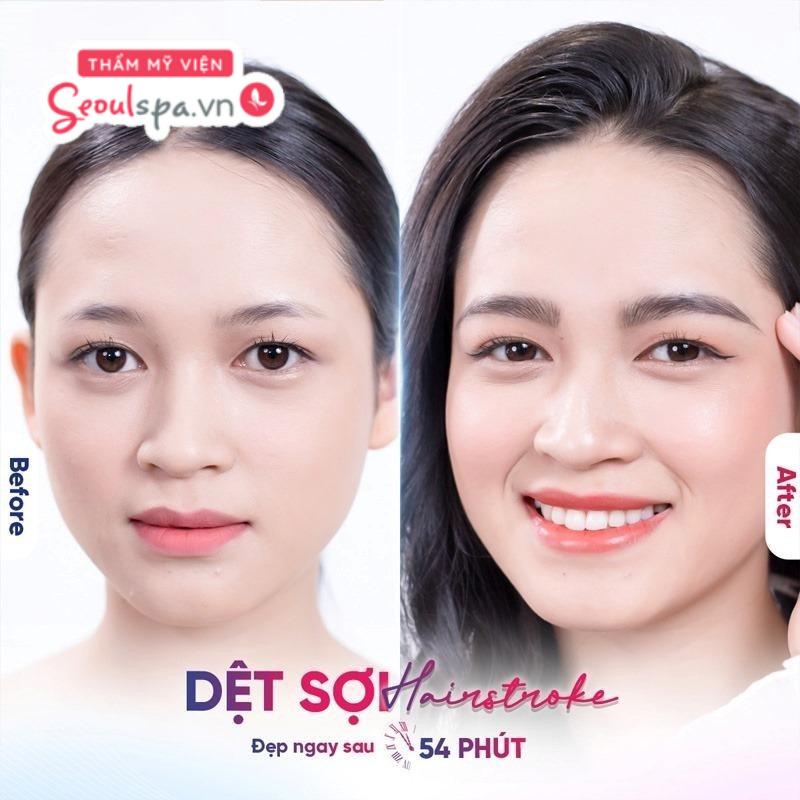 Chất lượng mực xăm là yếu tố quan trọng ảnh hưởng trực tiếp đến độ bám màu chân mày sau khi điêu khắc