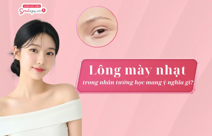 Lông mày nhạt trong nhân tướng học mang ý nghĩa gì?