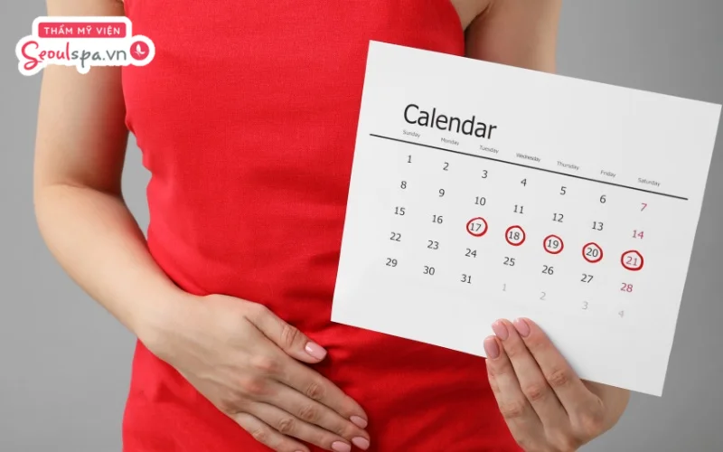 Tránh triệt lông bikini vào ngày đèn đỏ vì dễ tiềm ẩn nhiều hệ lụy viêm nhiễm ảnh hưởng sức khỏe vùng kín