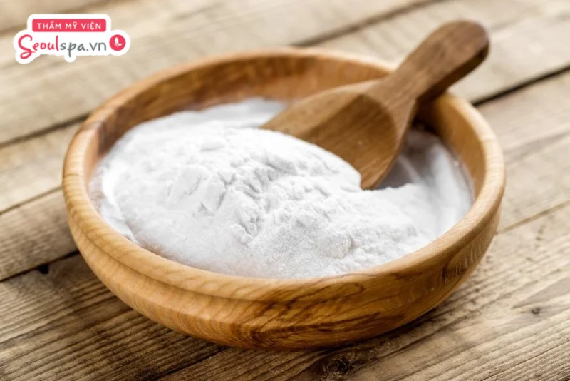 Kết hợp kem đánh răng với baking soda giảm lông nách hiệu quả